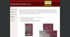 Desktop Screenshot of bristalmetalproducts.com